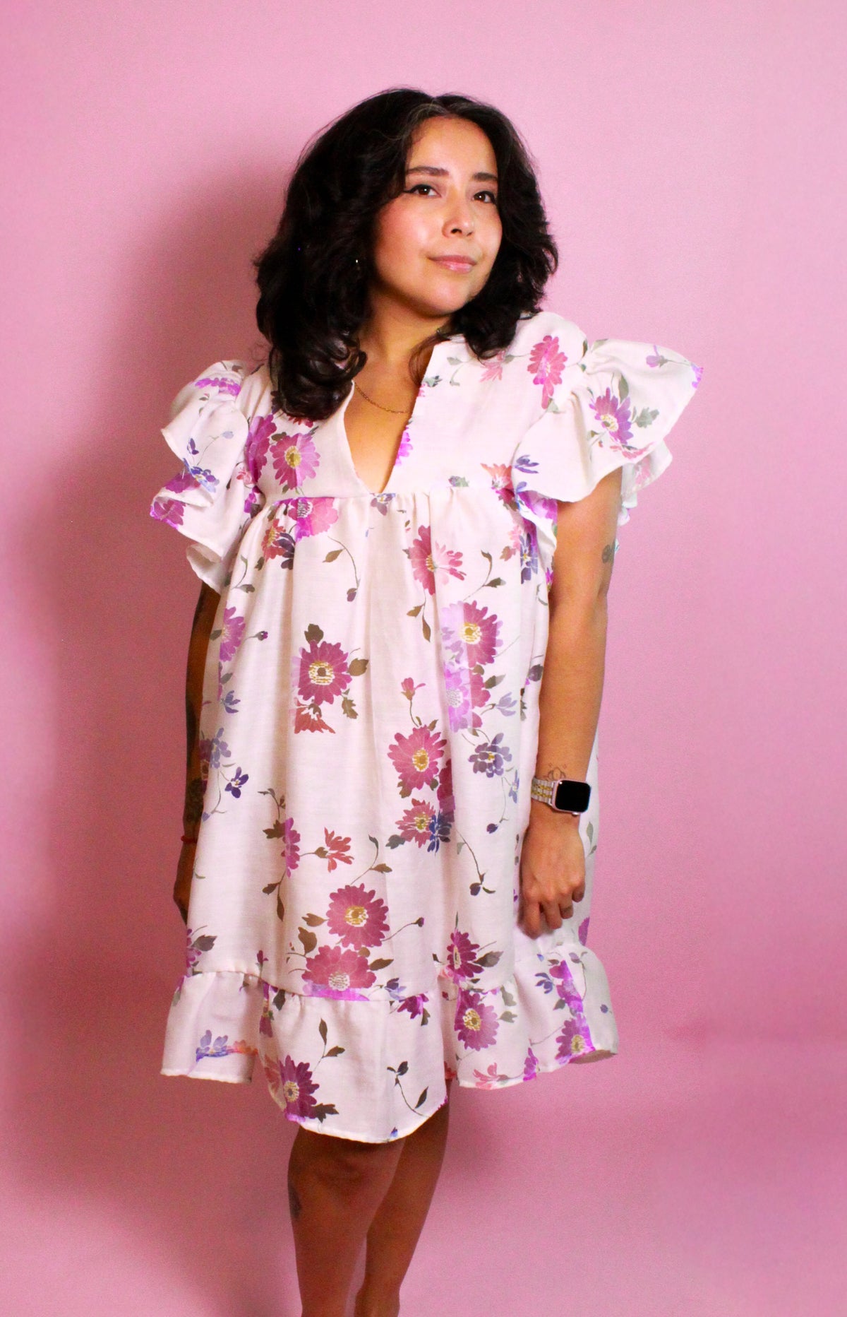Midi Floral Dress