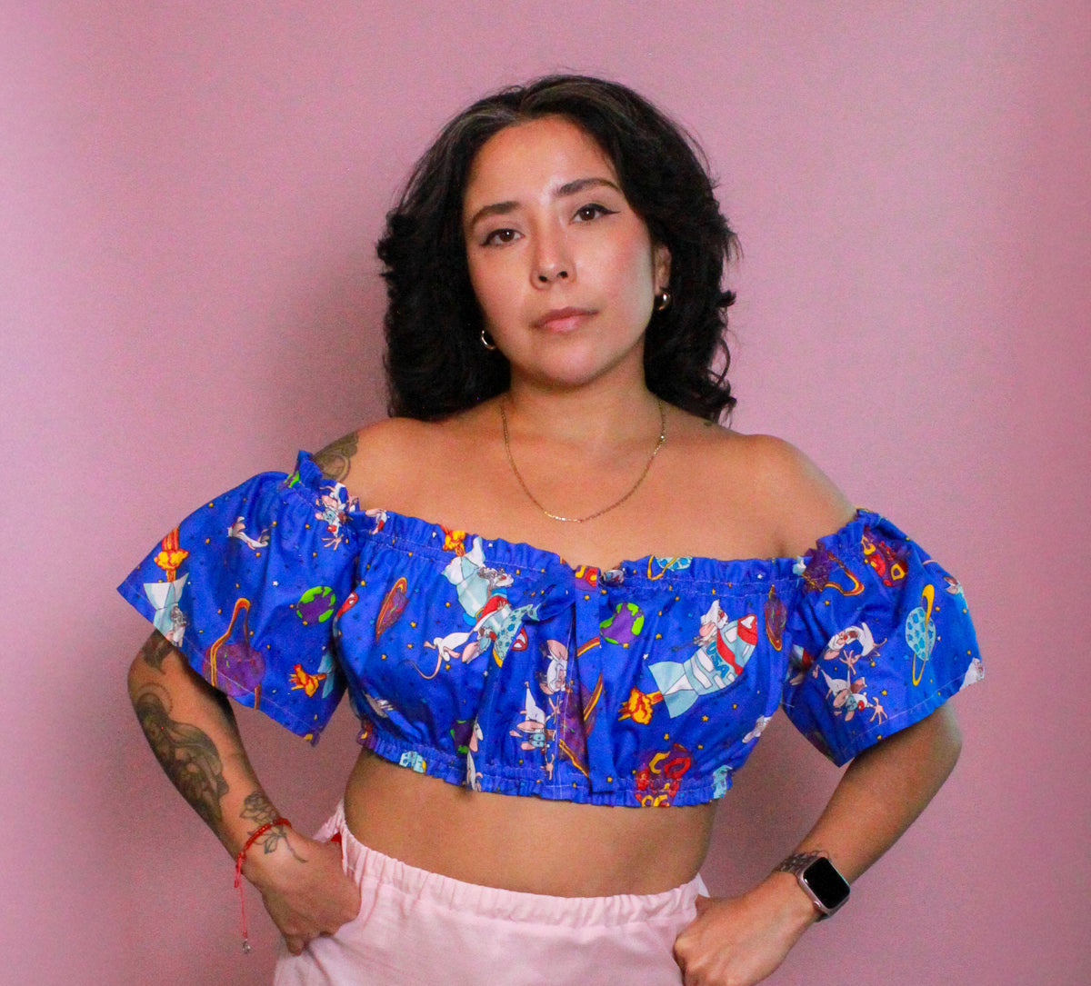 Pinky & The Brain Crop Top