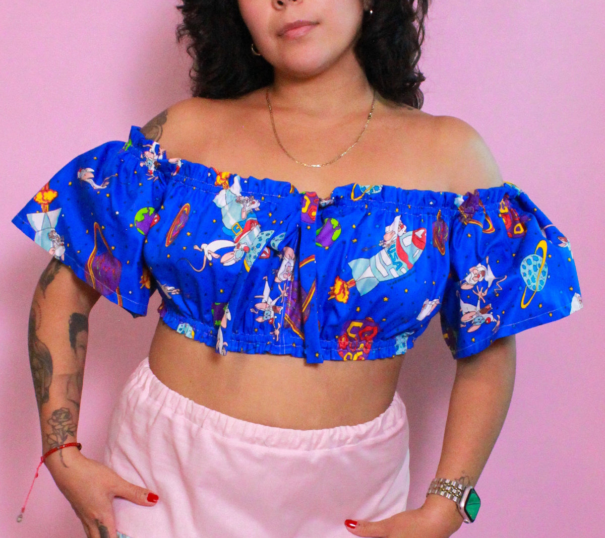 Pinky & The Brain Crop Top