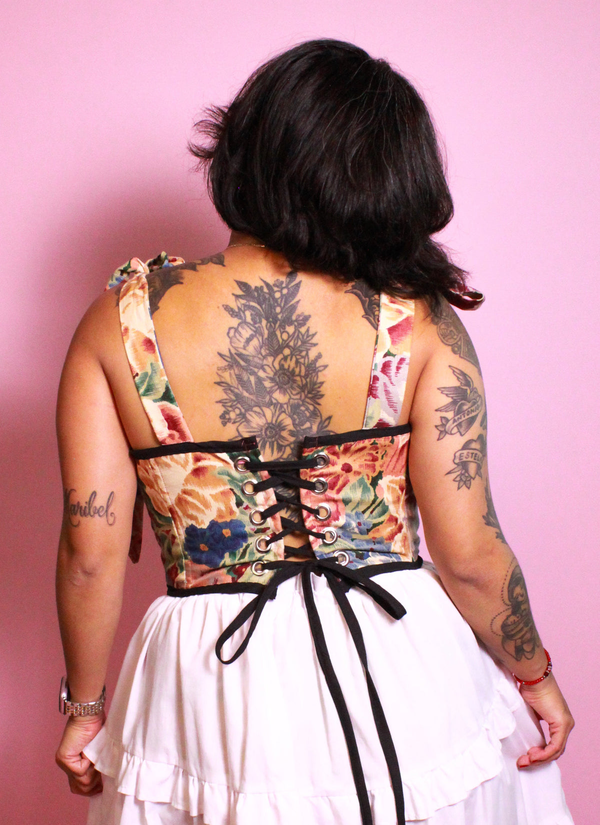 Floral Corset Top
